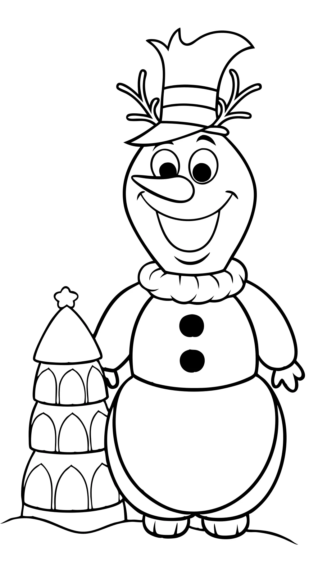 Páginas para colorear de Olof